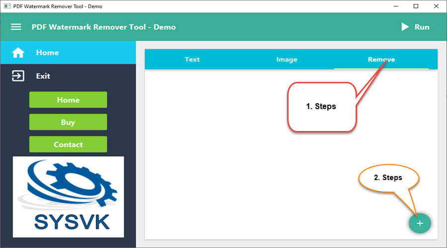 Step 1: Remove Watermark from PDF