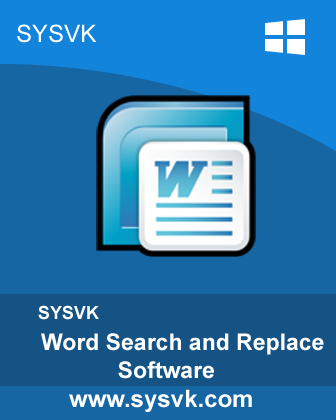 Search and replace in multiple word documents